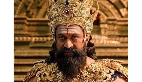 Actor Yash as Ravana in Ramayana