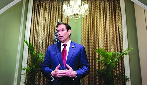 Rubio declines to weigh in on SIR protests