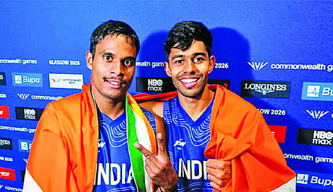 Gavit leads India’s gold-silver finish in men’s 100m T47 event