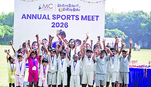 1,200 children celebrate sports at Mobile Creches’ annual sports meet in Delhi