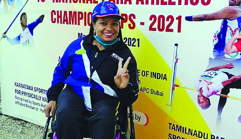LG appoints para-athlete Suvarna Raj as disability commissioner