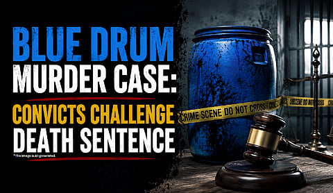 Blue drum murder case: Convicts challenge death sentence