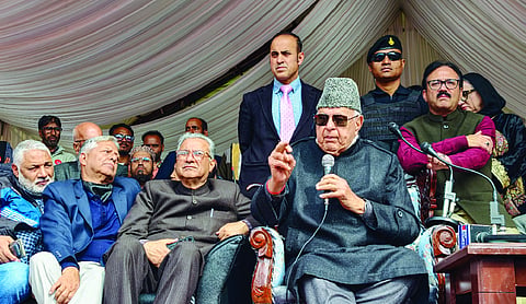 Kashmir issue alive because of Pakistan, says Farooq; BJP slams seditious remark
