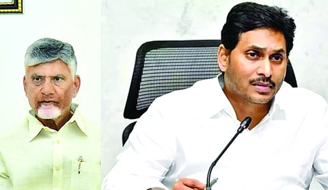 Naidu, YSRCP trade charges over violence during Andhra local body polls