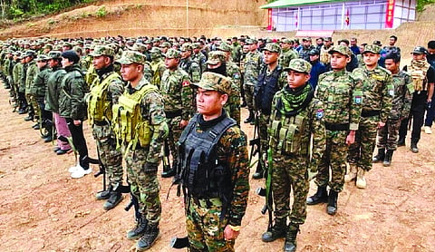 Manipur Forces take over Kuki-Zo camp