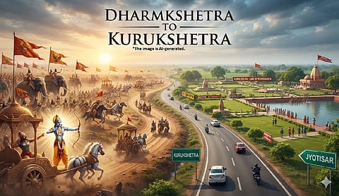 Dharmakshetra to Kurukshetra