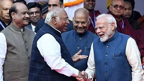 Kharge’s remark on Modi’s father sparks row; BJP says Congress Chief crossed all limits