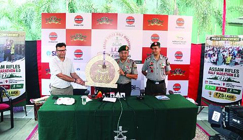 Assam Rifles to hold half marathon in Shillong
