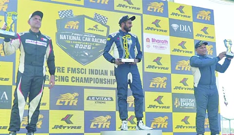 Arya Singh wins LGB Formula 4 race