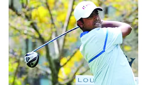 Lahiri shares lead in Hong Kong, eyes first worldwide win since 2015