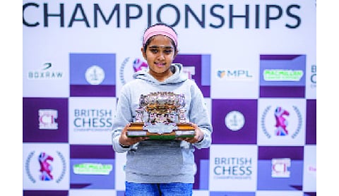 Bodhana Sivanandan becomes youngest female International Master at age 11
