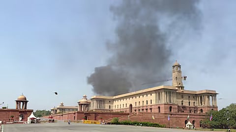 North Block Fire