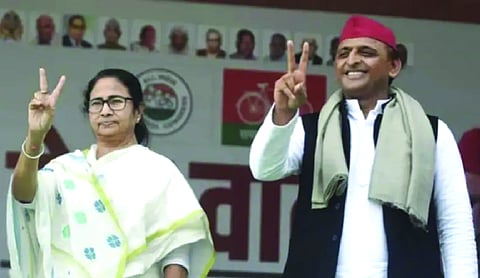 Delhi Traders urge Akhilesh Yadav, Mamata Banerjee to postpone INDIA Bloc Rally