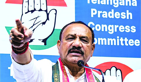 BJP hits out at Congress for protest at SCR headquarters