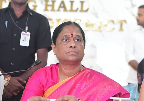 Konda Surekha withdraws her earlier remarks about the personal life of BRS working president K T Rama Rao. (File Photo)