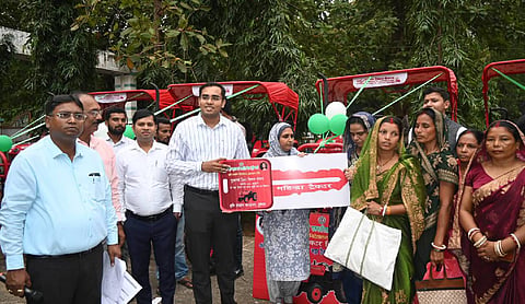 Dumka distributes tractors and farm equipment to 14 SHGs, farmer groups