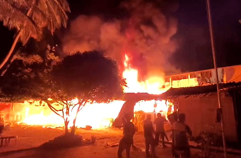 150 shops gutted, blaze under control, Goa promises compensation.