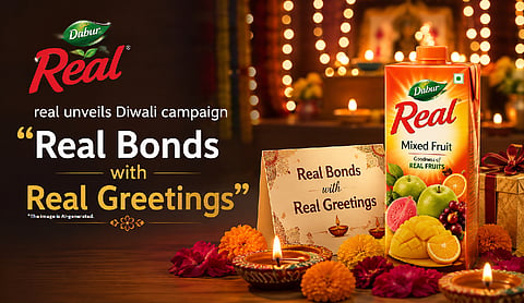 Dabur real unveils Diwali campaign “Real Bonds with Real Greetings”