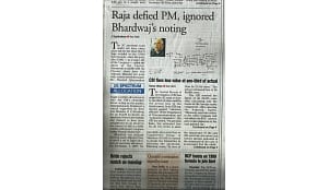 Raja defied PM, ignored Bhardwaj’s noting
