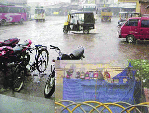 Monsoon splash results in relief, cooling effect
