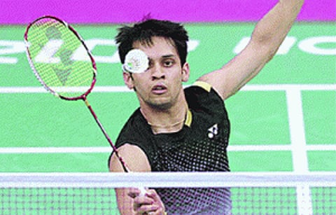 Kashyap out of Indonesia Open
