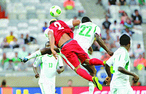 Nigeria off to rousing start