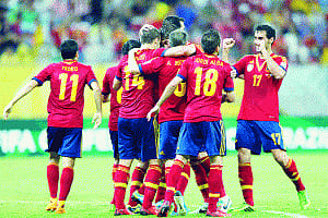 Brazil eye Spain match-up