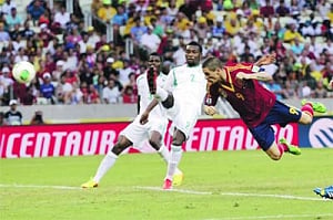Spain enter Confed Cup semifinals