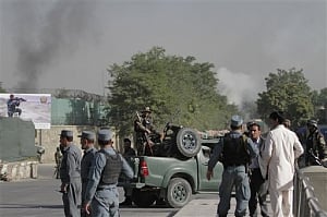 Taliban attack Afghan presidential palace, CIA office