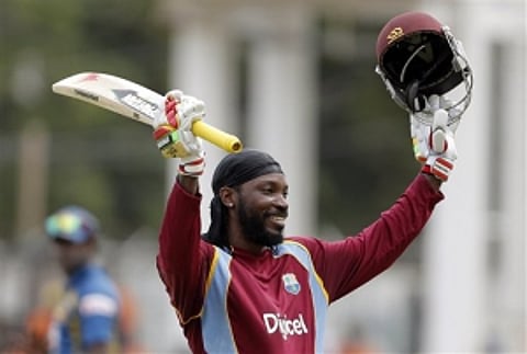 Gayle blasts ton as Windies start campaign with easy win