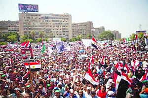 Anti-Morsi protests sweep Egypt