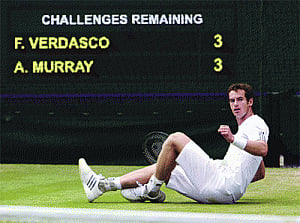 Djokovic sails, Murray survives