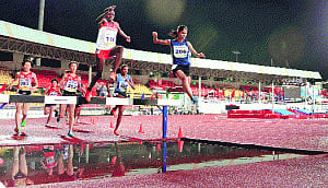 Sudha settles for silver, India slip to 6th