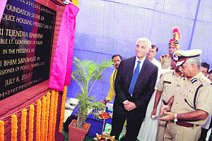 Foundation stone of mega Police Housing project laid