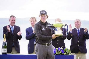Mickelson wins Scottish Open