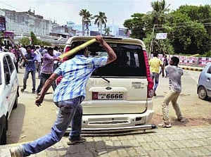 Stir against UPPSC new quota policy turns violent