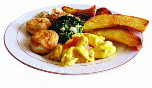 Fry-up breakfast