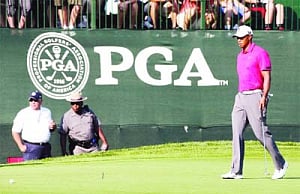 Woods poised to end his longest major drought