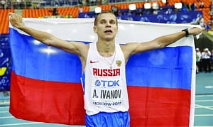 Ivanov walks 20k to gold