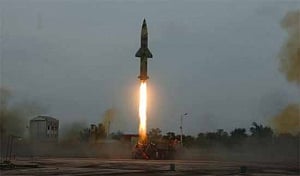 India test-fires n-capable Prithvi-II missile