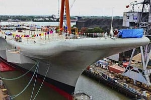 India launches its first indigenous aircraft carrier