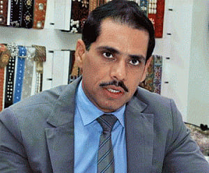 Parliament disrupted over Vadra's land deals