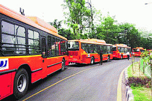 New cluster buses to get shelter at DTC depots