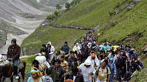 Amarnath yatra suspended from Jammu