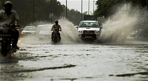 Heavy rains in Delhi, traffic snarls in several parts of city