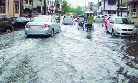 Yet again, waterlogging has city at a standstill