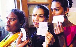 Delhi's third gender to make poll history