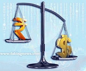 Rupee plunges to historic low of 65.72 vs dollar