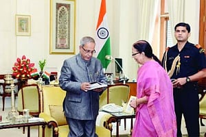 Book on Krishna presented to Prez