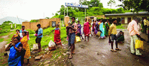 How long would they be trapped in Malkangiri?